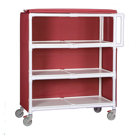 Deluxe Clean Linen Cart - Fabric or Vinyl Cover