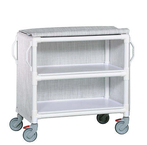 Deluxe Clean Linen Cart - Fabric or Vinyl Cover