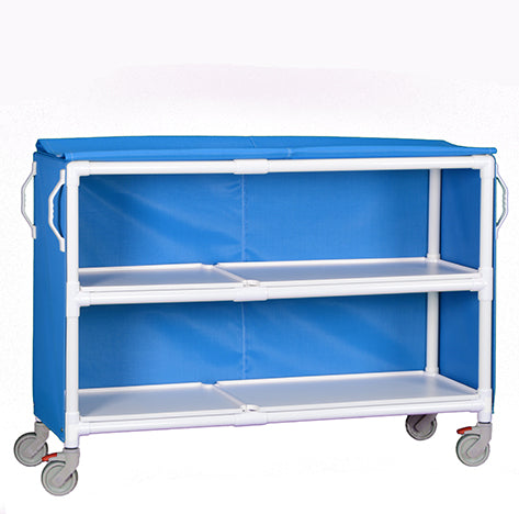 Deluxe Clean Linen Cart - Fabric or Vinyl Cover