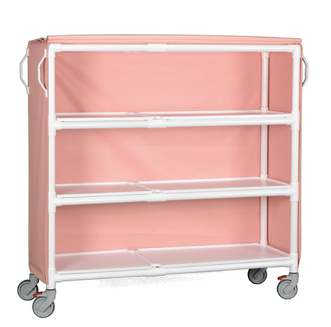 Deluxe Clean Linen Cart - Fabric or Vinyl Cover