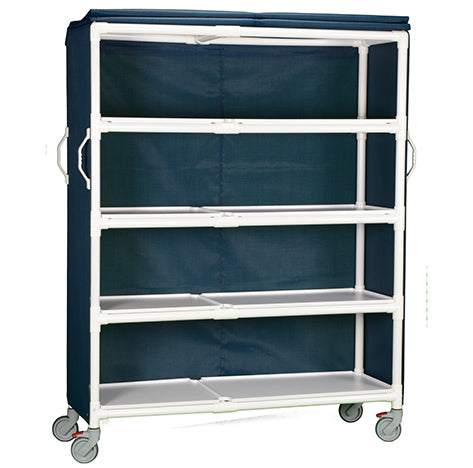 Deluxe Clean Linen Cart - Fabric or Vinyl Cover
