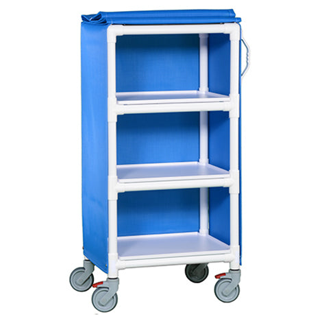 Value PVC Clean Linen Cart - Fabric or Vinyl Cover